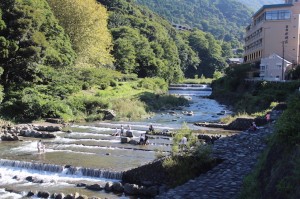 箱根の川